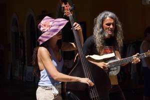 Reverend & The Lady (Mauro Ferrarese und Alessandra Cecala) in Malcesine Juni 2012 (Bild 2)