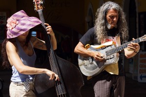 Reverend & The Lady (Mauro Ferrarese und Alessandra Cecala) in Malcesine Juni 2012 (Bild 5)