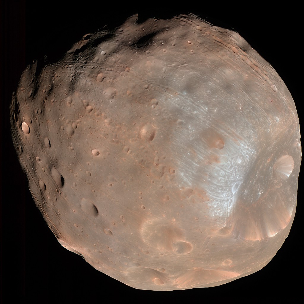 Mars Mond Phobos