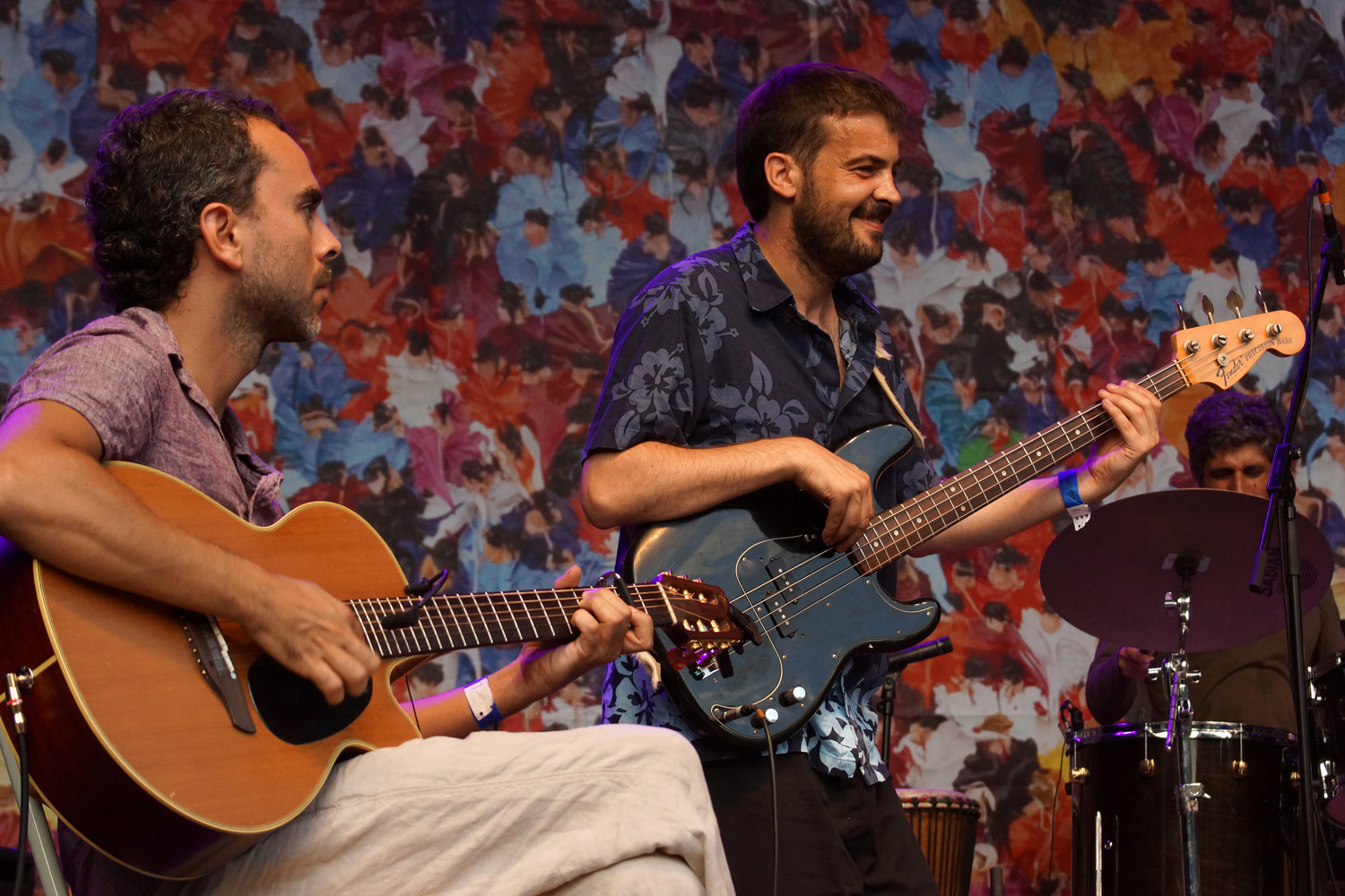 Ignasi Cussó Rius und Guillem Aguilar Nolis: Aziza Brahim: Bardentreffen 2014