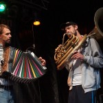 Maxi Pongratz und Martin von Mücke von Kofelgschroa: Nürnberg Bardentreffen 2014