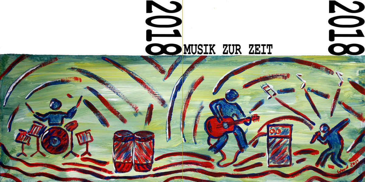 Musik zur Zeit – CD-Cover: Front- und Rückseite (2018)