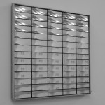 Adolf Luther: Spiegelobjekt (Seitenansicht) (1990er Jahre)