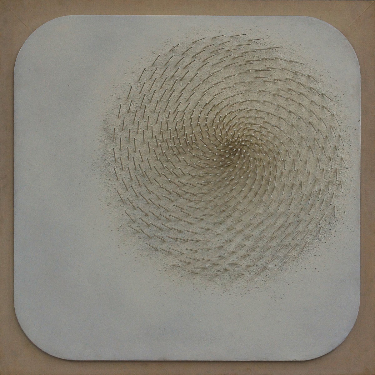 Günther Uecker: Nagelbild (1970er Jahre)